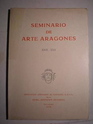 Bild des Verkufers fr Seminario de arte aragones XXIX-XXX - 1979 zum Verkauf von Librera Antonio Azorn