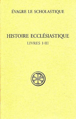 Histoire ecclésiastique - LIVRES I - III