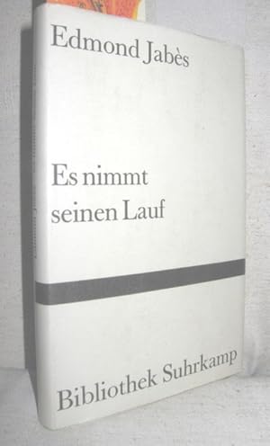 Seller image for Es nimmt seinen Lauf for sale by Antiquariat Zinnober