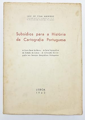 SUBSIDIOS PARA A HISTORIA DA CARTOGRAFIA PORTUGUESA: A CARTA GERAL DO REINO, A CARTO TOPOGRAFICA ...