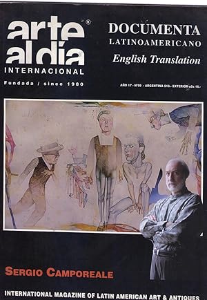 ARTE AL DIA - No. 59 - Año 17, diciembre 91. (Documenta latinoamericano, english translation. Ser...