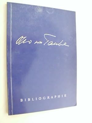 Seller image for Otto Freiherr von Taube. Sein Werk. Eine Bibliographie. for sale by Antiquariat Hamecher