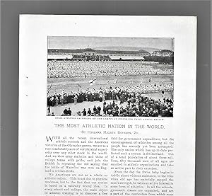 Seller image for The Most Athletic Nation In The World for sale by Legacy Books II
