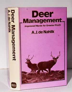 Image du vendeur pour Deer Management. Improved Herds for Greater Profit. mis en vente par Kerr & Sons Booksellers ABA