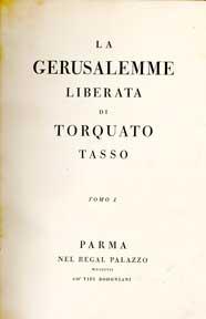 Seller image for La Gerusalemme Liberata di Torquato Tasso [Jerusalem Delivered]. for sale by Wittenborn Art Books