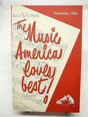 Imagen del vendedor de A Catalog of The Music America Loves Best On RCA Victor Records 1950 a la venta por Prestonshire Books, IOBA