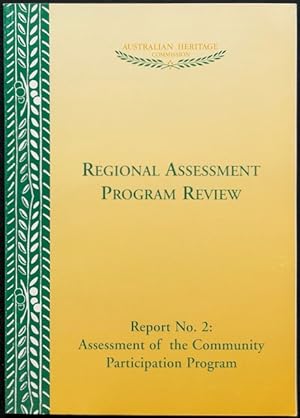Seller image for Regional Assessment Program review : Assessment of the community participation program. for sale by Lost and Found Books