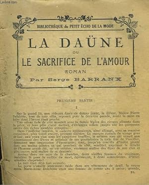 Seller image for LA DANE OU LE SACRIFICE DE L'AMOUR for sale by Le-Livre