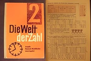 Die Welt der Zahl 2 - Rechenbuch für Volksschulen - Ausgabe Rheinisch-Westfälisches Industriegebiet