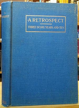Imagen del vendedor de A Retrospect, Three Score Years and Ten: Sisters, Servants of the Immaculate Heart of Mary a la venta por Stephen Peterson, Bookseller