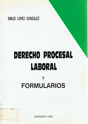 Imagen del vendedor de DERECHO PROCESAL LABORAL Y FORMULARIOS a la venta por Librera Torren de Rueda