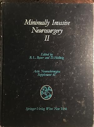 Image du vendeur pour Minimally Invasive Neurosurgery II (Acta Neurochirurgica Ser.) mis en vente par Rob Warren Books