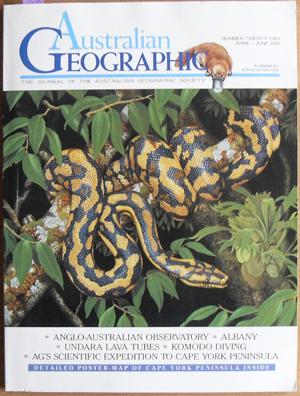 Journal of the Australian Geographic Society, The (No. 22)