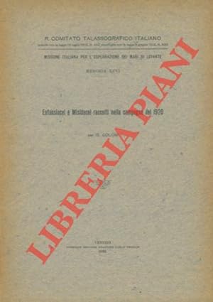 Efausiacei e Misidacei raccolti nella campagna del 1920. Missione Italiana per l'Esplorazione dei...