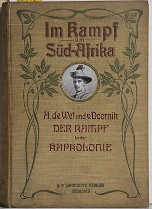 Imagen del vendedor de Die Buren in der Kapkolonie im Kriege mit England. Mit 48 Abb. nach Originalphotographien und nach Vorlagen von A. Hoffmann. (= Im Kampf um Sd-Afrika). a la venta por Antiquariat  Braun