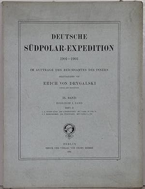 Deutsche Südpolar-Expedition 1901-1903. Band 09, Heft 2. (Zoologie I. Band). Hrsg. von Erich von ...