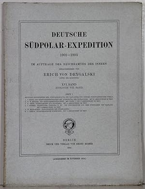 Deutsche Südpolar-Expedition 1901-1903. Band 16, Heft 1. (Zoologie VIII. Band). Beiträge zur Kenn...