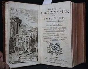 Nouveau Dictionnaire du voyageur Francois-Allemand-Latin et Allemand-Francois-Latin. 2 Teile in 1...