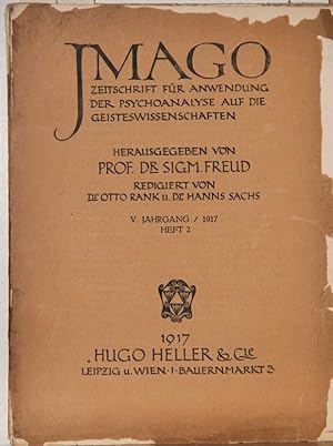 Zeitschrift für Anwendung der Psychoanalyse auf die Geisteswissenschaften. Hrsg. von S. Freud.