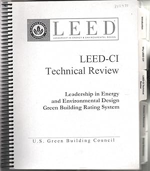 Immagine del venditore per Leed for Commercial Interiors (LEED-CI) Technical Review venduto da Jonathan Grobe Books