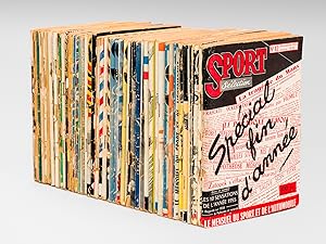 Sport Sélection. Le magazine mensuel du Sport [ Série complète des 42 premiers numéros de mai 195...