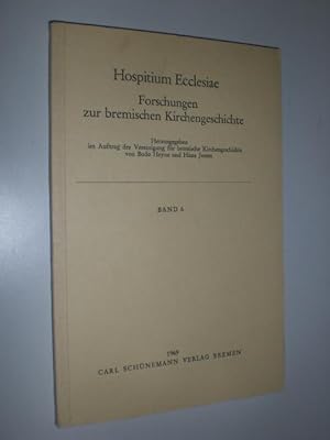 Bild des Verkufers fr Hospitium Ecclesiae. Forschungen zur bremischen Kirchengeschichte. Band 6. zum Verkauf von Stefan Kpper