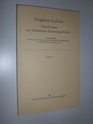 Bild des Verkufers fr Hospitium Ecclesiae. Forschungen zur bremischen Kirchengeschichte. Band 5. zum Verkauf von Stefan Kpper