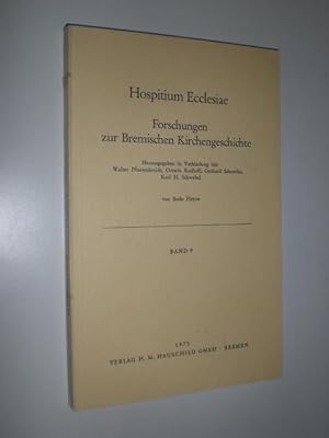 Bild des Verkufers fr Hospitium Ecclesiae. Forschungen zur bremischen Kirchengeschichte. Band 9. zum Verkauf von Stefan Kpper