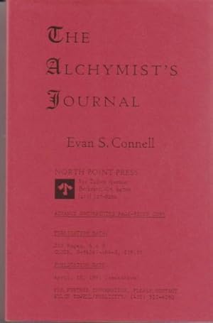 Seller image for THE ALCHYMIST'S JOURNAL. for sale by Monroe Stahr Books
