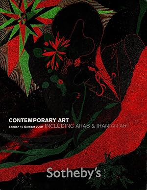 Sotheby's Auction Catalog: Contemporary Art Including Arab and Iranian Art, London 16 October 2009