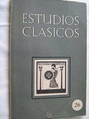 ESTUDIOS CLÁSICOS 26