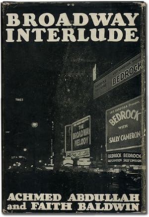 Bild des Verkufers fr Broadway Interlude zum Verkauf von Between the Covers-Rare Books, Inc. ABAA