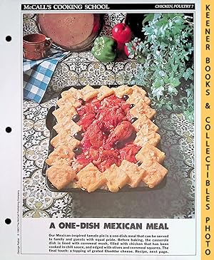 McCall's Cooking School Recipe Card: Chicken, Poultry 7 - Tamale Pie : Replacement McCall's Recip...