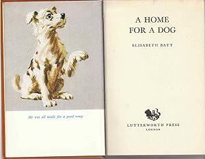 Seller image for A Home for a Dog for sale by C P Books Limited