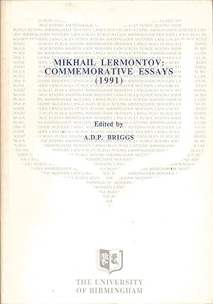 Seller image for Mikhail Lermontov. Commemorative Essays 1991. BMLP No. 7 for sale by SAVERY BOOKS