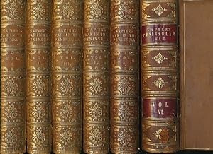 Image du vendeur pour History of the War in the Peninsula and in the South of France. From the year 1807 to the Year 1814. 6 volume set mis en vente par Barter Books Ltd