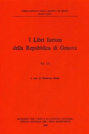 Immagine del venditore per I Libri Iurium della Repubblica di Genova. I/5. venduto da FIRENZELIBRI SRL