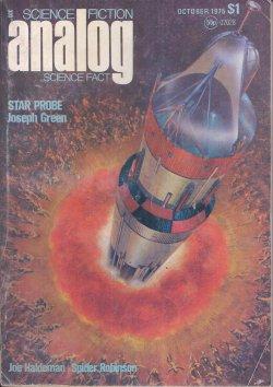 Image du vendeur pour ANALOG Science Fiction/ Science Fact: October, Oct. 1975 ("Star Probe") mis en vente par Books from the Crypt