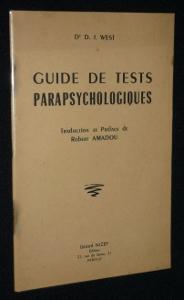 Bild des Verkufers fr Guide de tests parapsychologiques zum Verkauf von Abraxas-libris