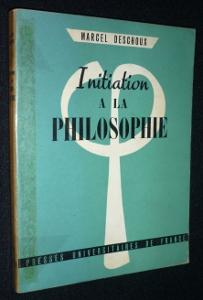 Image du vendeur pour Initiation  la philosophie mis en vente par Abraxas-libris