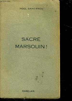 Image du vendeur pour Sacr Marsouin mis en vente par Le-Livre