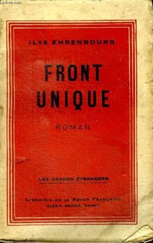 Seller image for Front Unique Collection les grands trangers for sale by Le-Livre