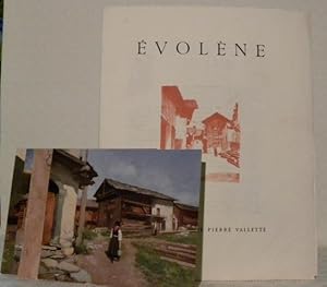 Seller image for Evolne. Texte et pome de Pierre Valette. for sale by Bouquinerie du Varis