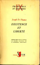 Existance et liberté