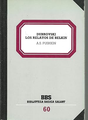 Imagen del vendedor de DUBROVSKI LOS RELATOS DE BELKIN a la venta por ALZOFORA LIBROS