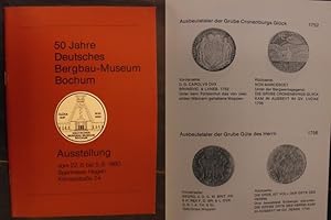 50 Jahre Deutsches Bergbau-Museum Bochum - Ausstellung vom 22.8. bis 5.9.1980, Sparkasse Hagen, K...