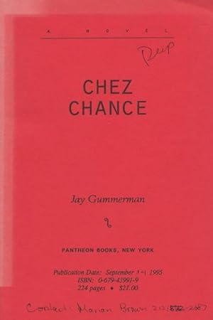 Immagine del venditore per Chez Chance A Novel venduto da Good Books In The Woods