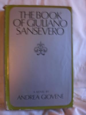 Seller image for The Book of Giuliano Sansevero for sale by MacKellar Art &  Books