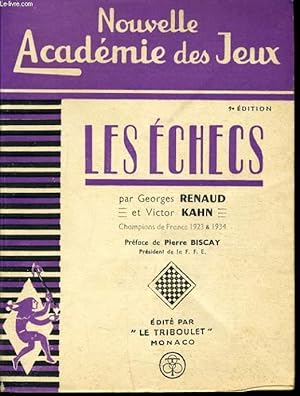 Seller image for LES ECHECS for sale by Le-Livre