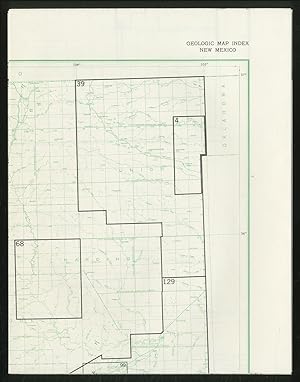 Image du vendeur pour Geologic Map Index of New Mexico, Part B 1956-68 mis en vente par Between the Covers-Rare Books, Inc. ABAA